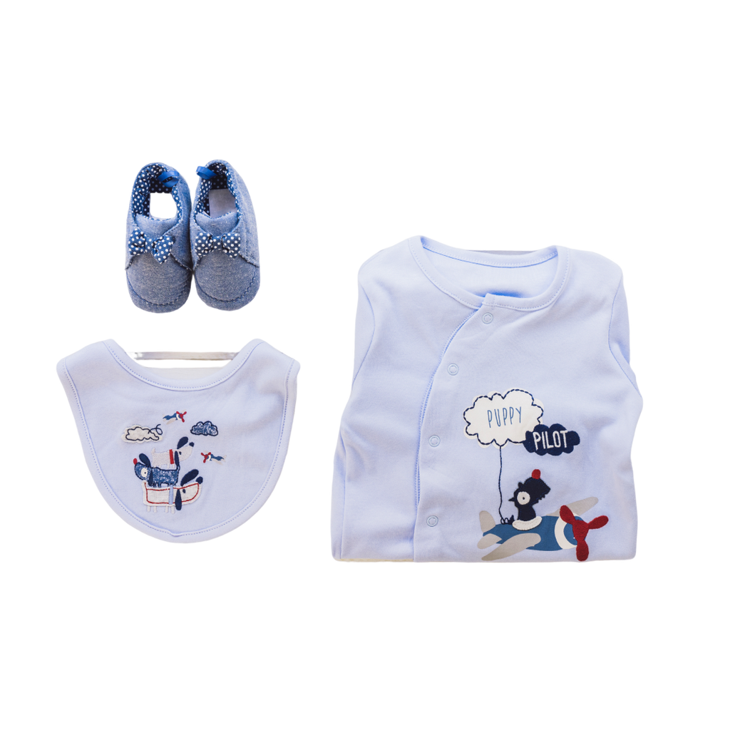 Winter cotton bib for baby