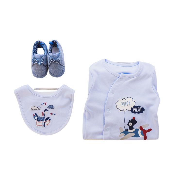 Winter cotton bib for baby