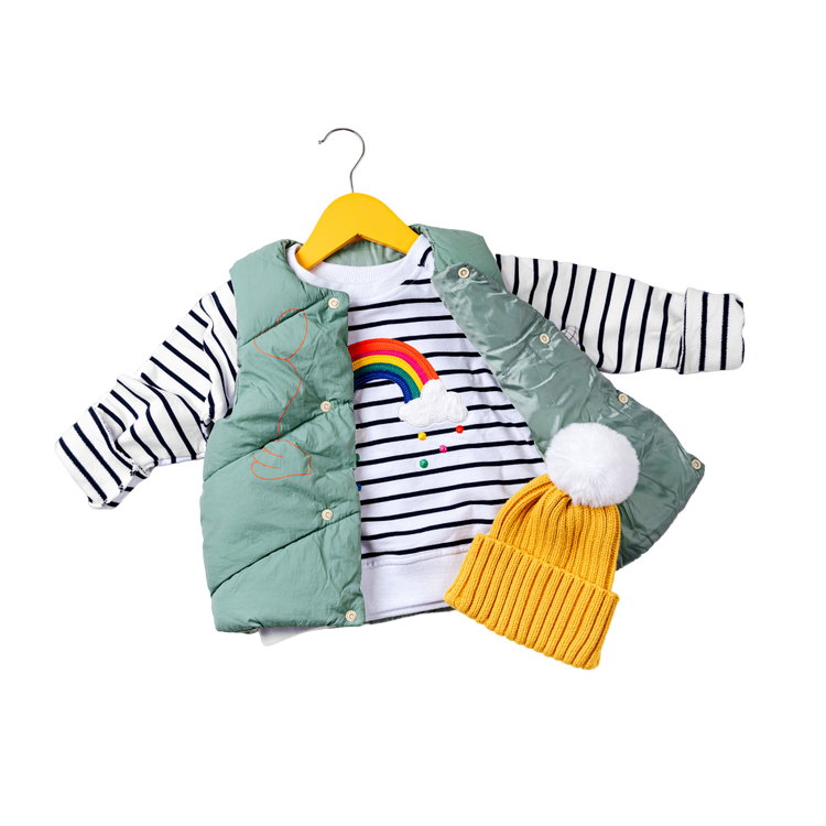 quilted wind jacket