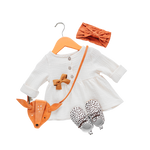 Winter cotton bib for baby
