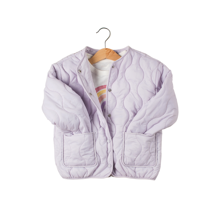 quilted wind jacket