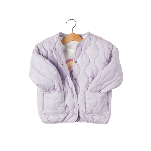 quilted wind jacket